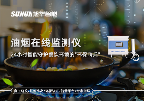 油烟在线监测仪：24小时智能守护餐饮环境的"环保哨兵"